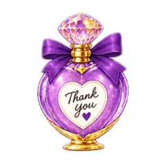 Sparkling Perfume Bottles