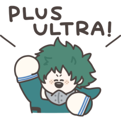 napoli × 我的英雄學院 聯名貼圖