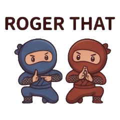 Everyday Ninja Duo "Aka & Ao" - English