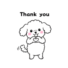 Fluffy Dog  Everyday Stickers