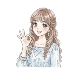 [No text]Manga-style young lady2