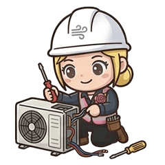 HVAC Engineer Girl (No Text)
