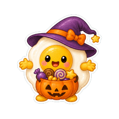 Fried Egg Little Witch