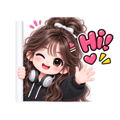 Chibi Girl Daily Vibes