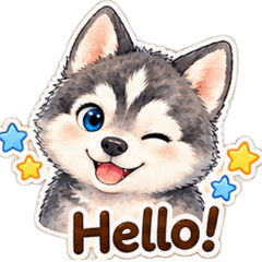 Happy Husky Daily Life