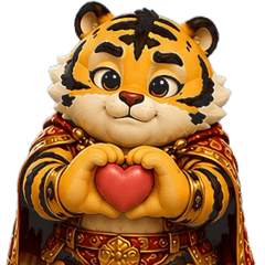 Cute Tiger Deity Healing BIG