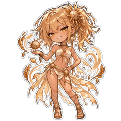 Kanbatsu-chan: Dry Day Stickers