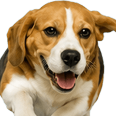 Beagle. dog Sticker
