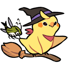 鳥時代 萬聖節貼圖