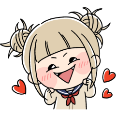 Yuko × 我的英雄學院 聯名貼圖