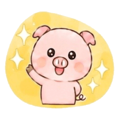 chill cute Piggy