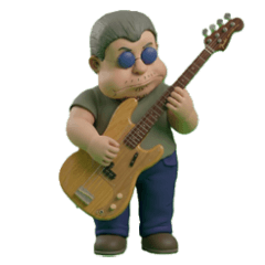 Musician Grandpa guiter Life