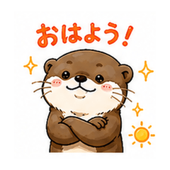 Doyamaru, the otter with the smug look