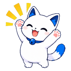 Tapnyan the White Kitten