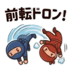 Active Duo Ninja Stickers