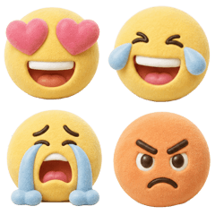 cute Emoji pastel