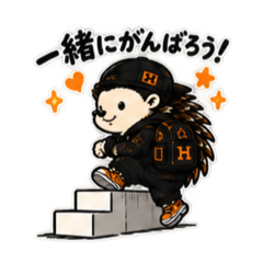 Kurohari Street Stickers: Cheer Edition