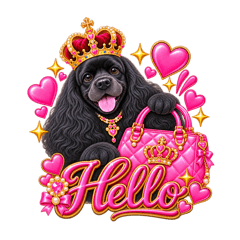 漂亮的可卡犬
