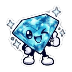 BlueZircon-chan (w-o comment)