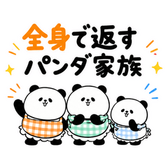 Full-Body Panda Family-jp