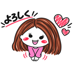Everyday Smiley Girl Stickers