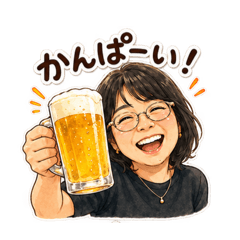 Megane Oneesan: Cheers! 1st