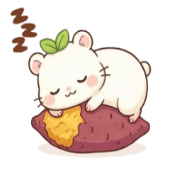 Mochi Hamster Days Cozy Autumn Stickers