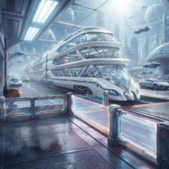 Near-Future Space Trains & Crossings