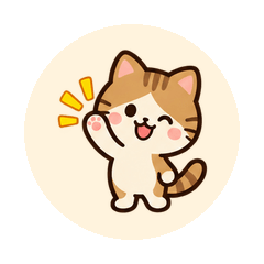 Monaka the Super Simple Tabby Cat
