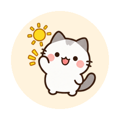 Sumi the Super Simple Chubby Cat