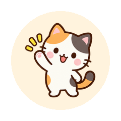Mike the Super Simple Calico Cat