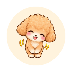 Moko the Fluffy Poodle - Polite Care