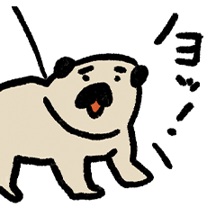 yukino`s pug stamp