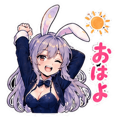 Moon Bunny Girl