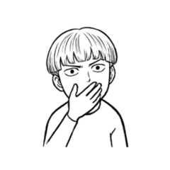 mash boy sticker.no text