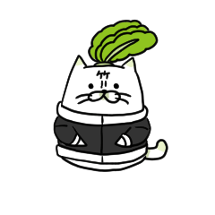 Kabu Neko Line Stickers 1