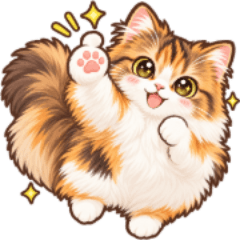 Marumaru Fluffy Cat