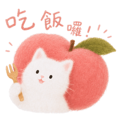 Sweet Fruit Cat: Daily Greetings