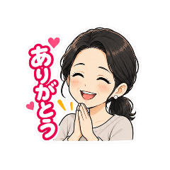 a black-haired woman