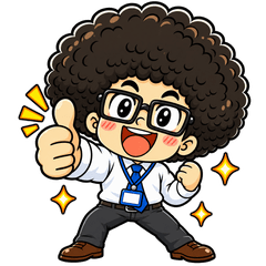 Everyday Stickers! Office Worker Afuro