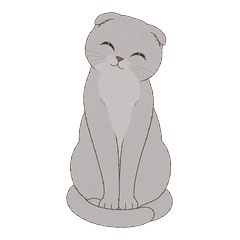 Ishicoro Scottish Fold Everyday Stickers