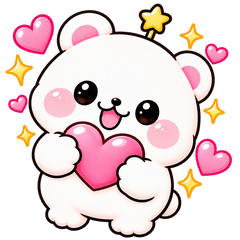 Mochikuma Cute Stickers for Every Day