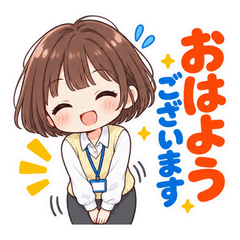 Koharu's New Office Days