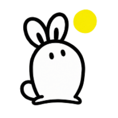 Moon rabbit and autumn moon-viewing