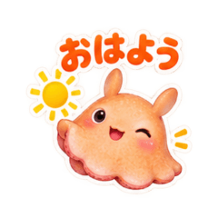 Cute Flapjack Octopus Everyday Stickers