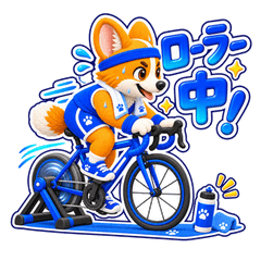 Clay Corgi Triathlon Cheers2