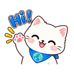 Mochi Cat Around the World