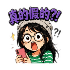 陽光小靚女：真的假的？！