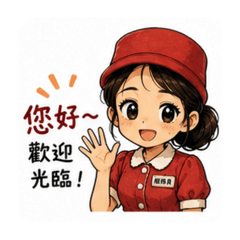 百貨公司服務人員