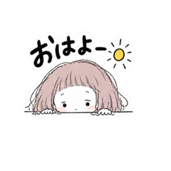 Cute & Clumsy Girl Stickers